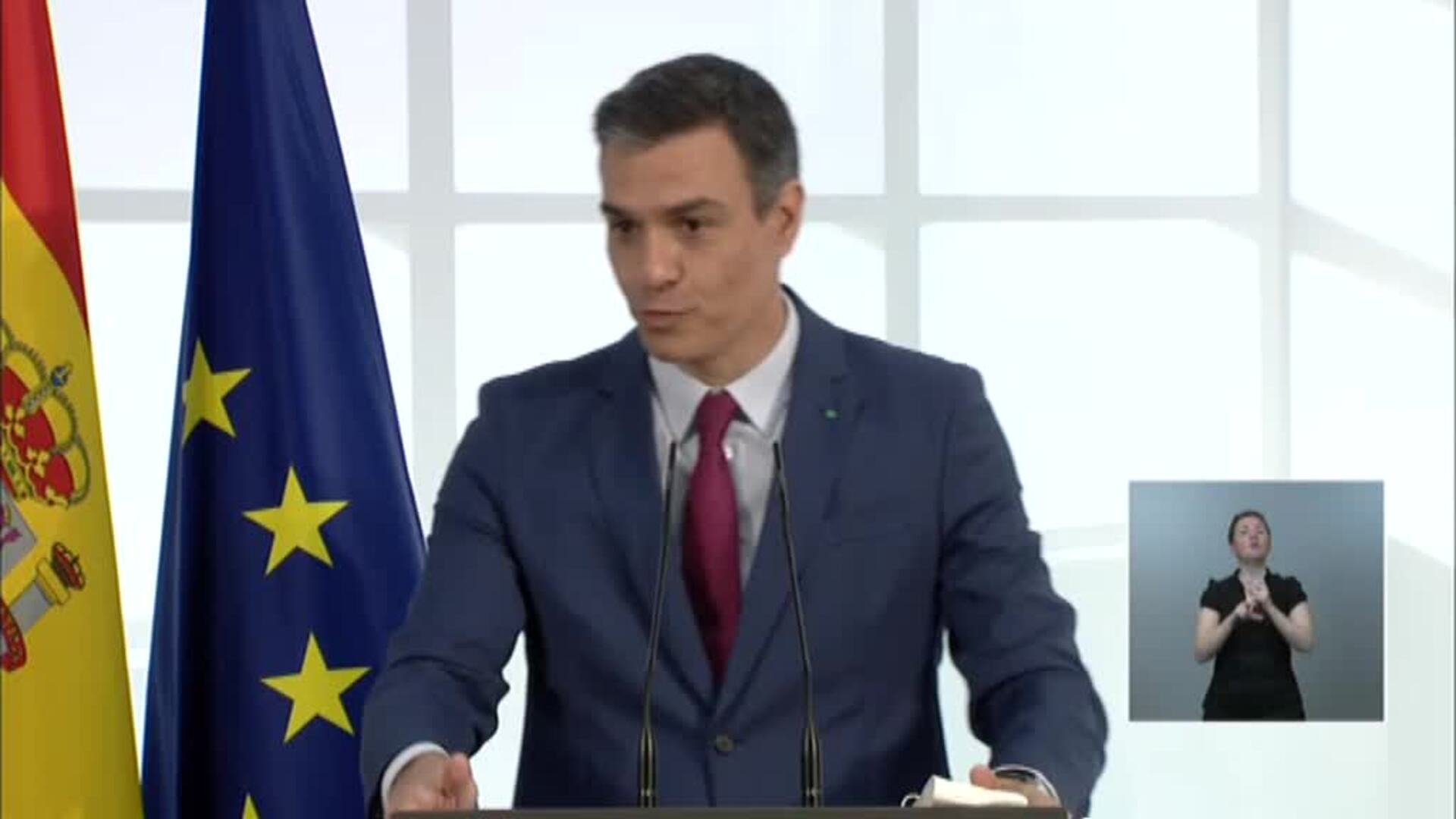 Sánchez cree que los estudiantes de ESO y Bachillerato podrían vacunarse dos semanas antes del próximo curso