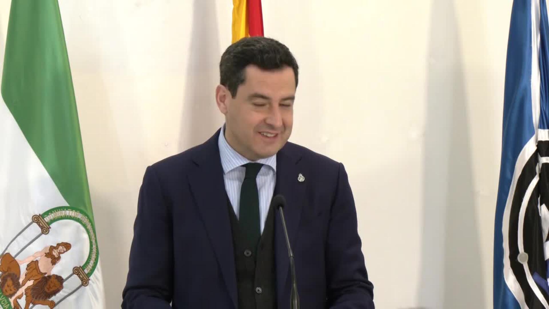 Moreno aboga por &quot;soberanía energética&quot; andaluza y Huelva como capital europea de hidrógeno verde