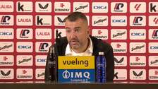 Diego Martínez: "Nuestro principal error ha sido el gol que encajamos tan pronto"