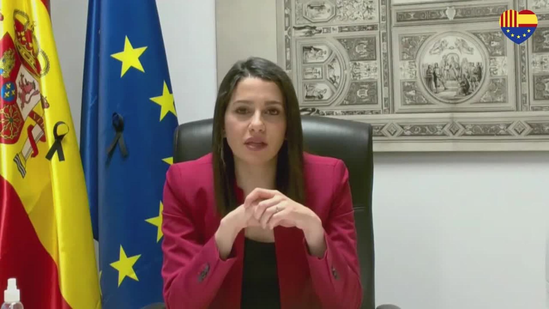 Arrimadas ve a Cs la &quot;única alternativa limpia&quot; de corrupción