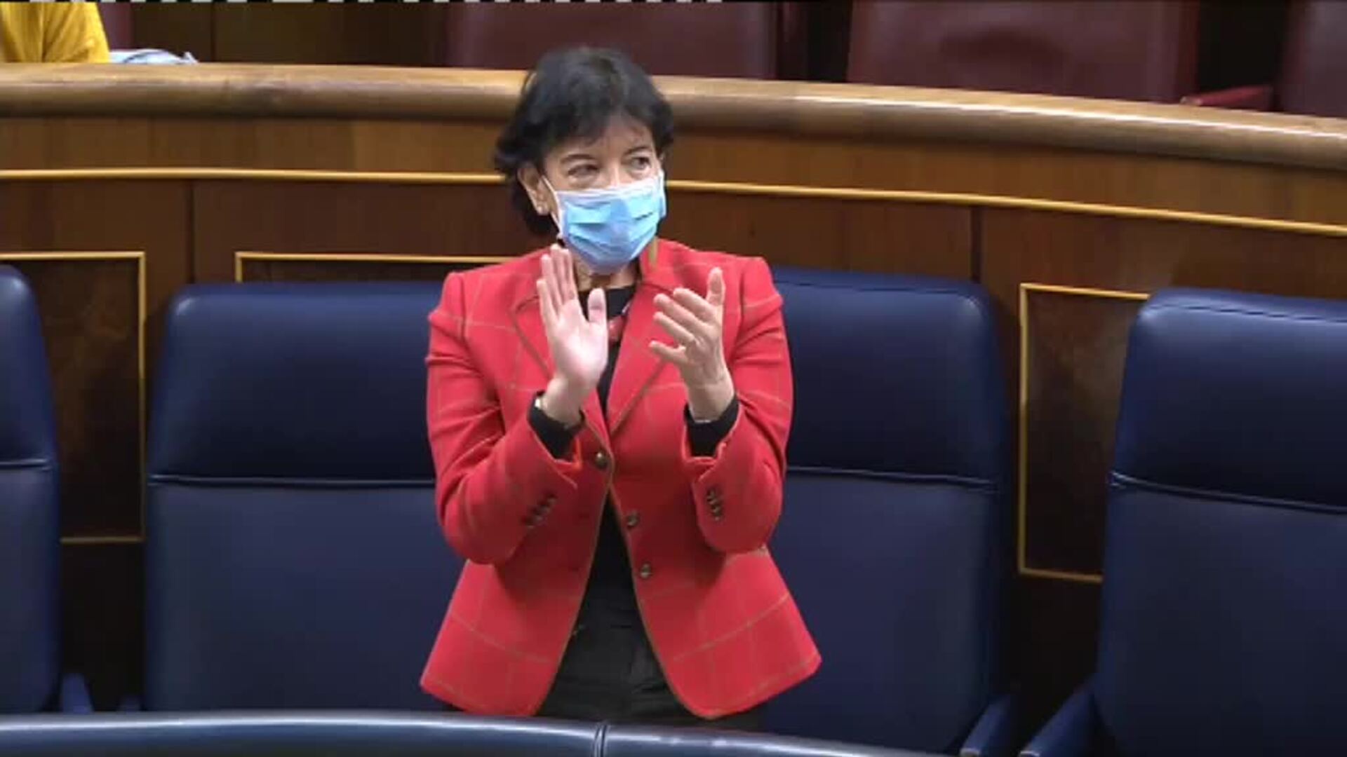 Pique de aplausos y gritos de libertad en el Congreso al finalizar el debate de Educación