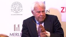 Felipe González: «Quiero que el Rey Juan Carlos vuelva ya y se respete su presunción de inocencia»