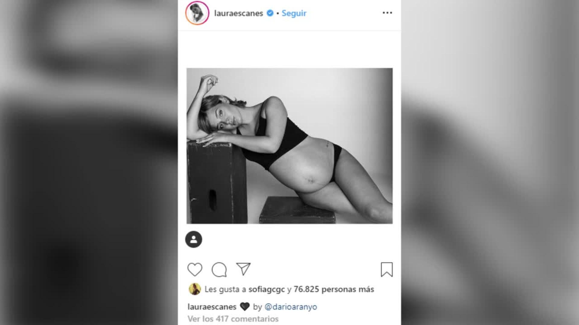 Laura Escanes, con &quot;más ganas que nadie&quot; de dar a luz