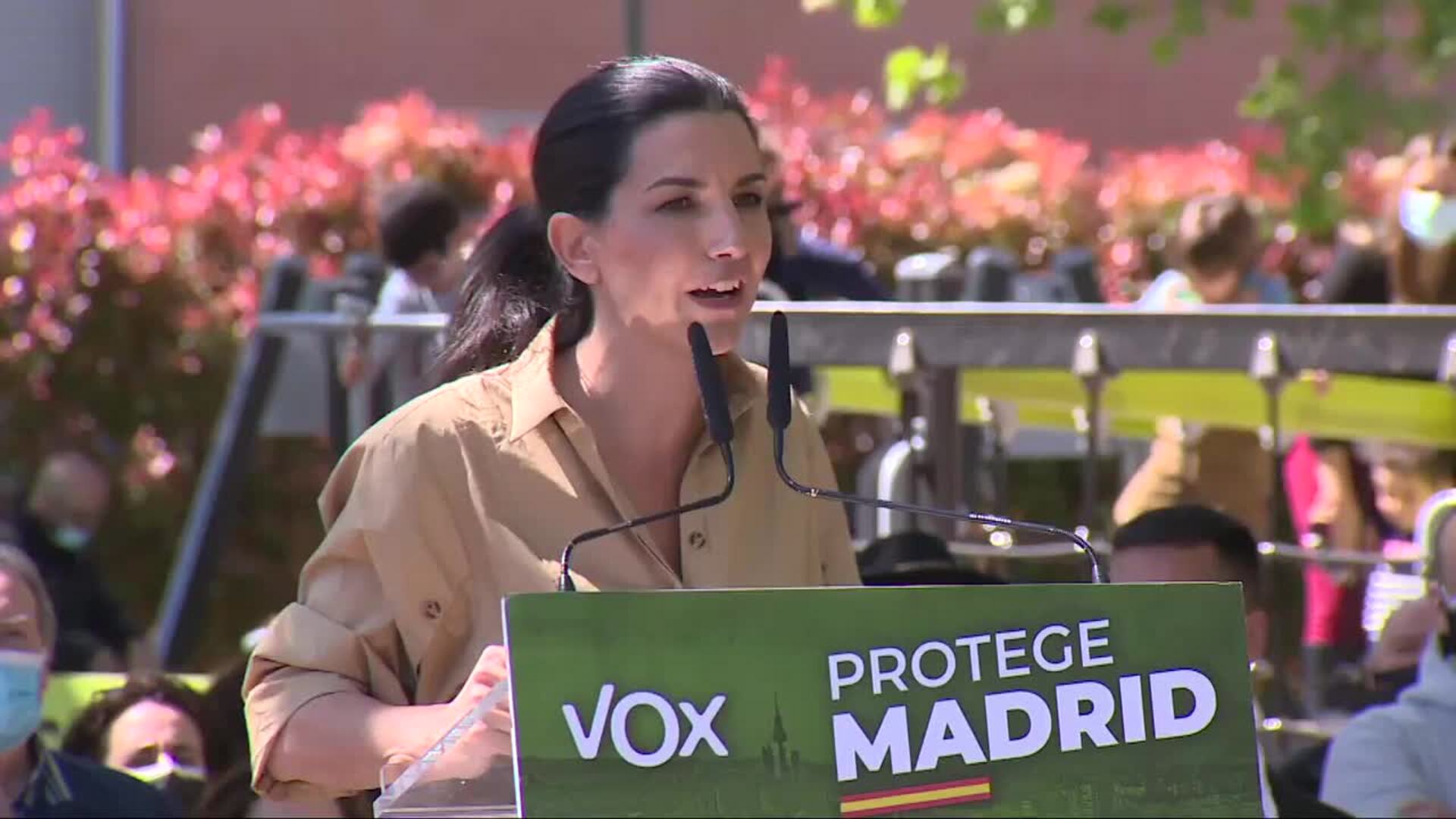 Monasterio pide apoyo a Vox porque es &quot;el voto que más le duele&quot; a la izquierda