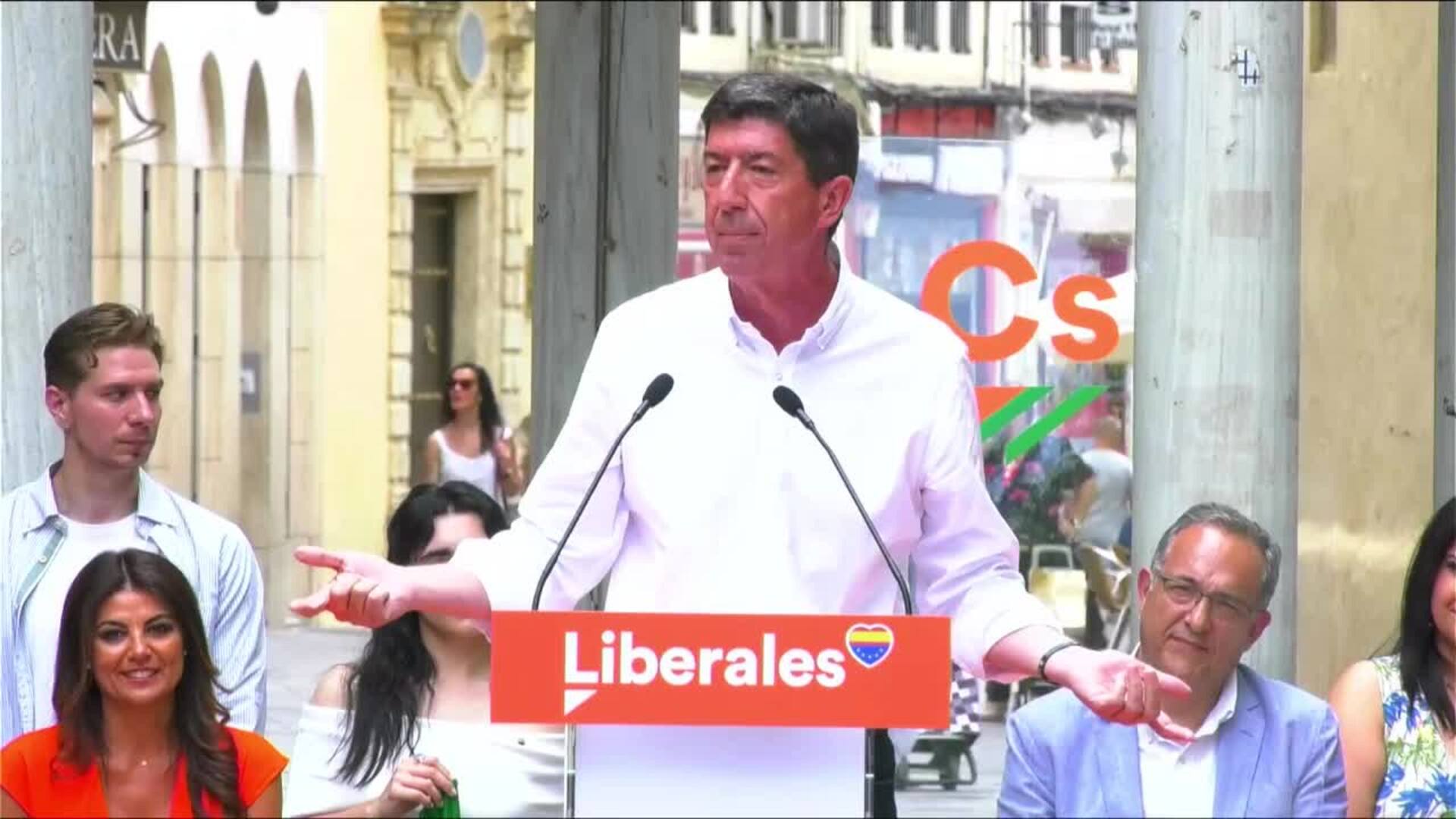 Marín valora que las candidaturas de Cs no son &quot;experimentos&quot;