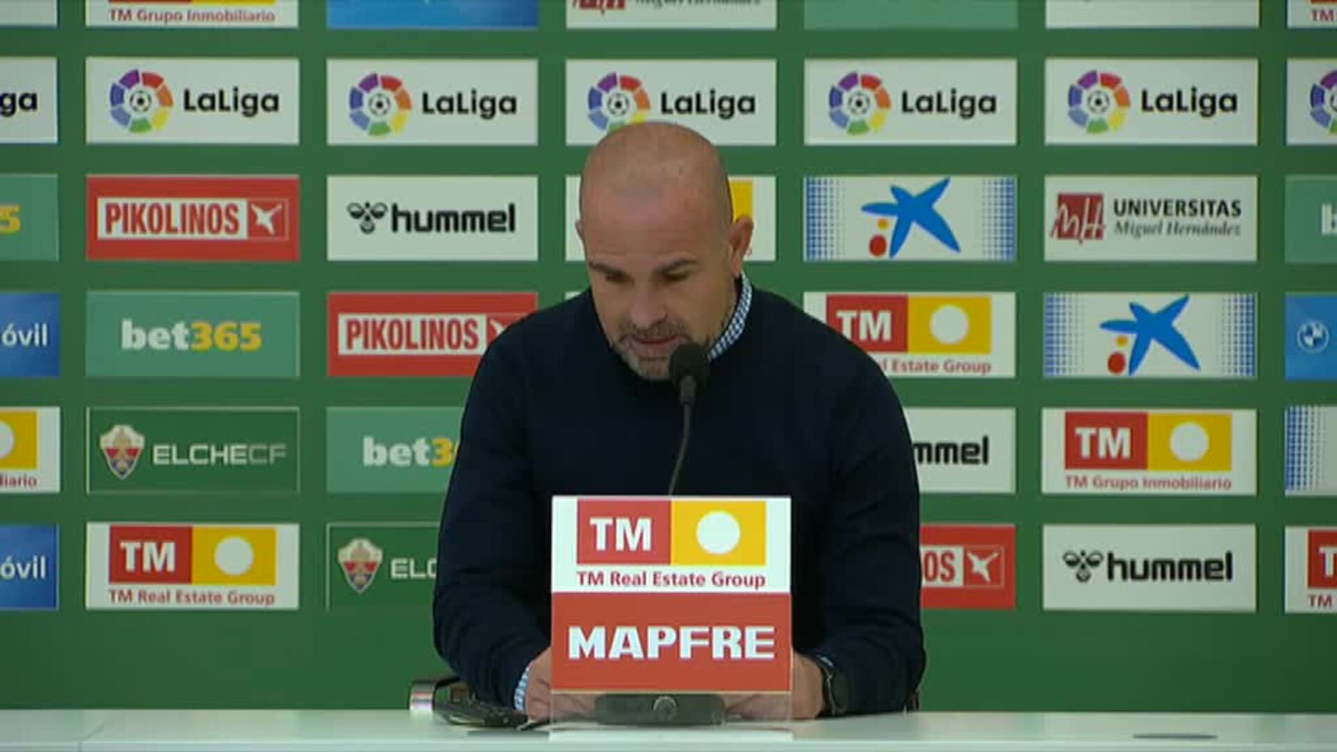 Paco López: &quot;No tengo defensa alguna en cuanto al partido que ha hecho el equipo&quot;