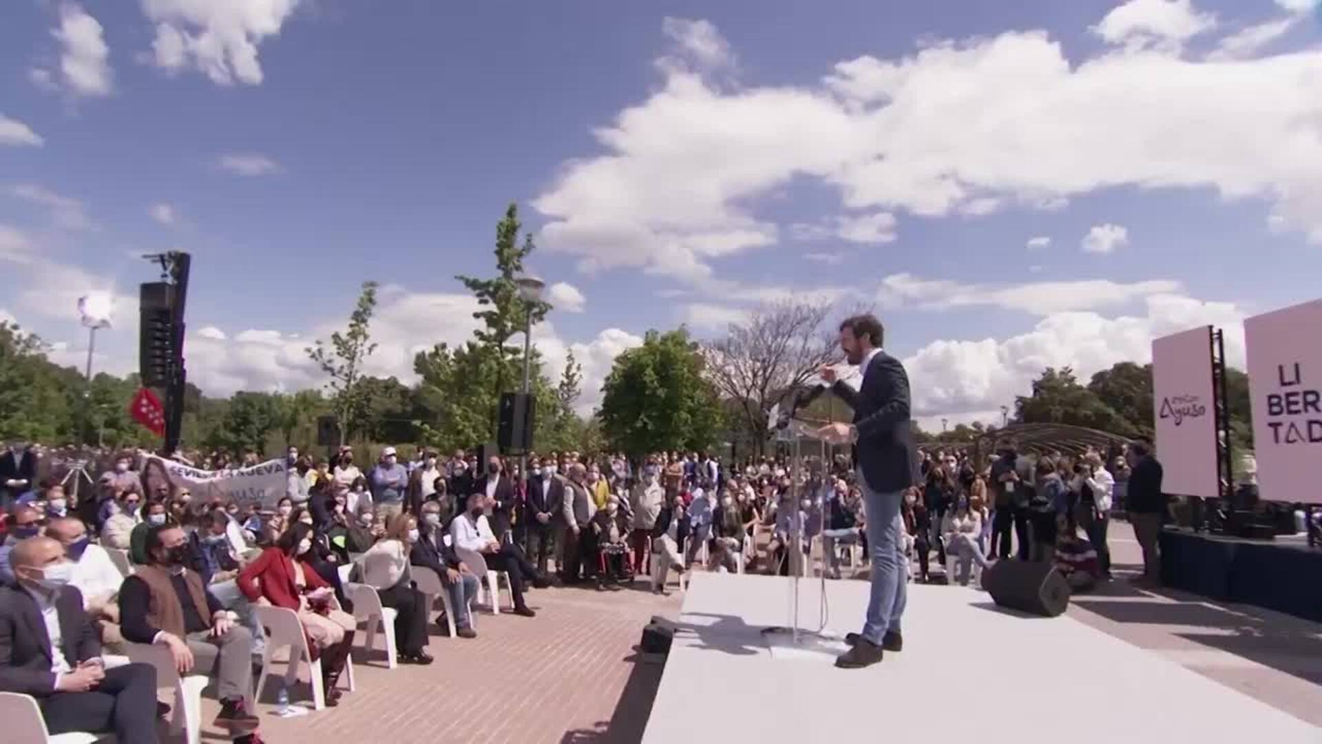 Casado pide a Sánchez una &quot;condena&quot; por los &quot;escoltas de Iglesias que patearon a policías&quot;