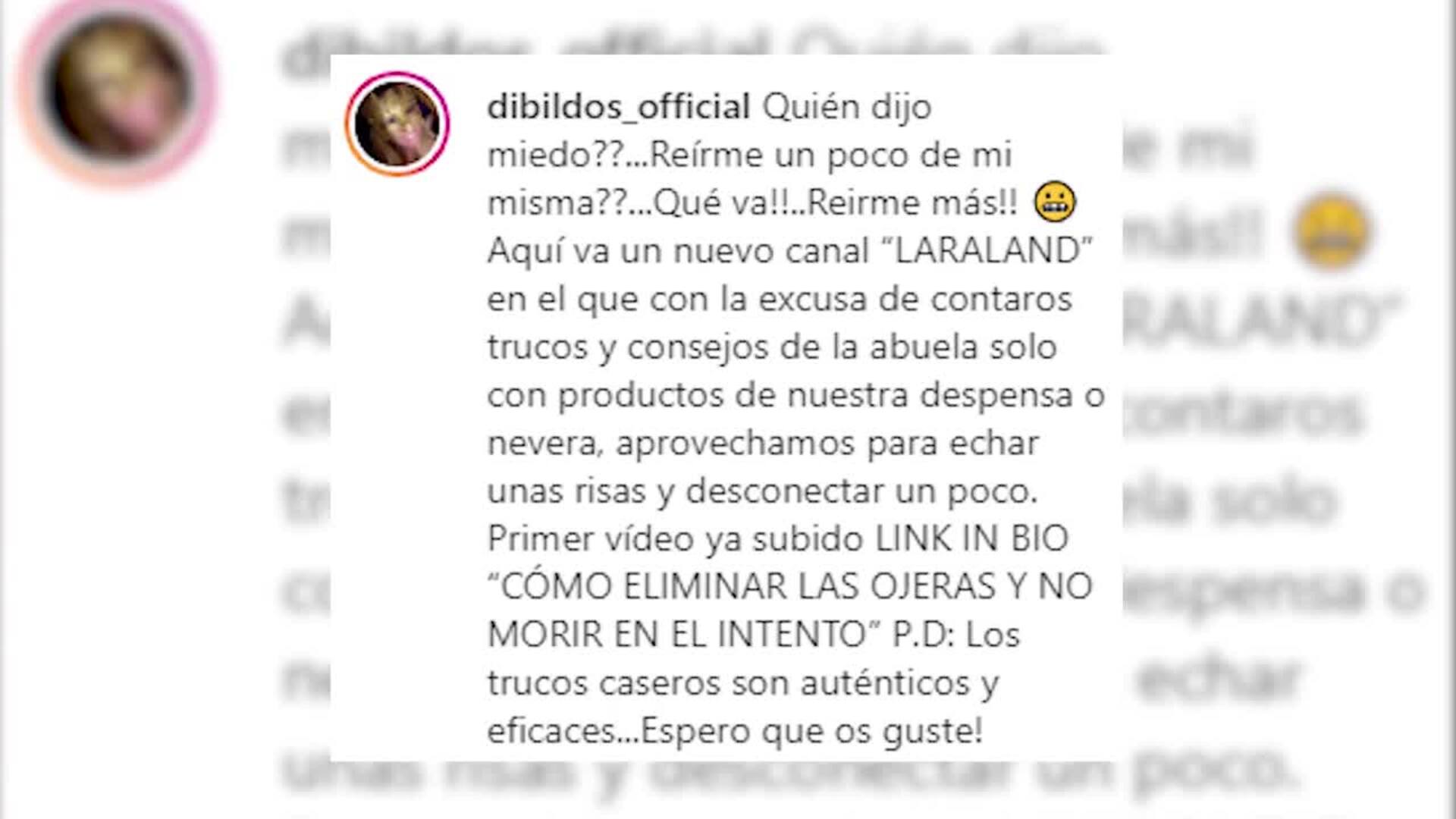 La nueva e ilusionante aventura profesional de Lara Dibildos