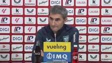 El Athletic quiere superar la derrota contra el Real Madrid: "Tenemos ganas de resarcirnos del 0-3"