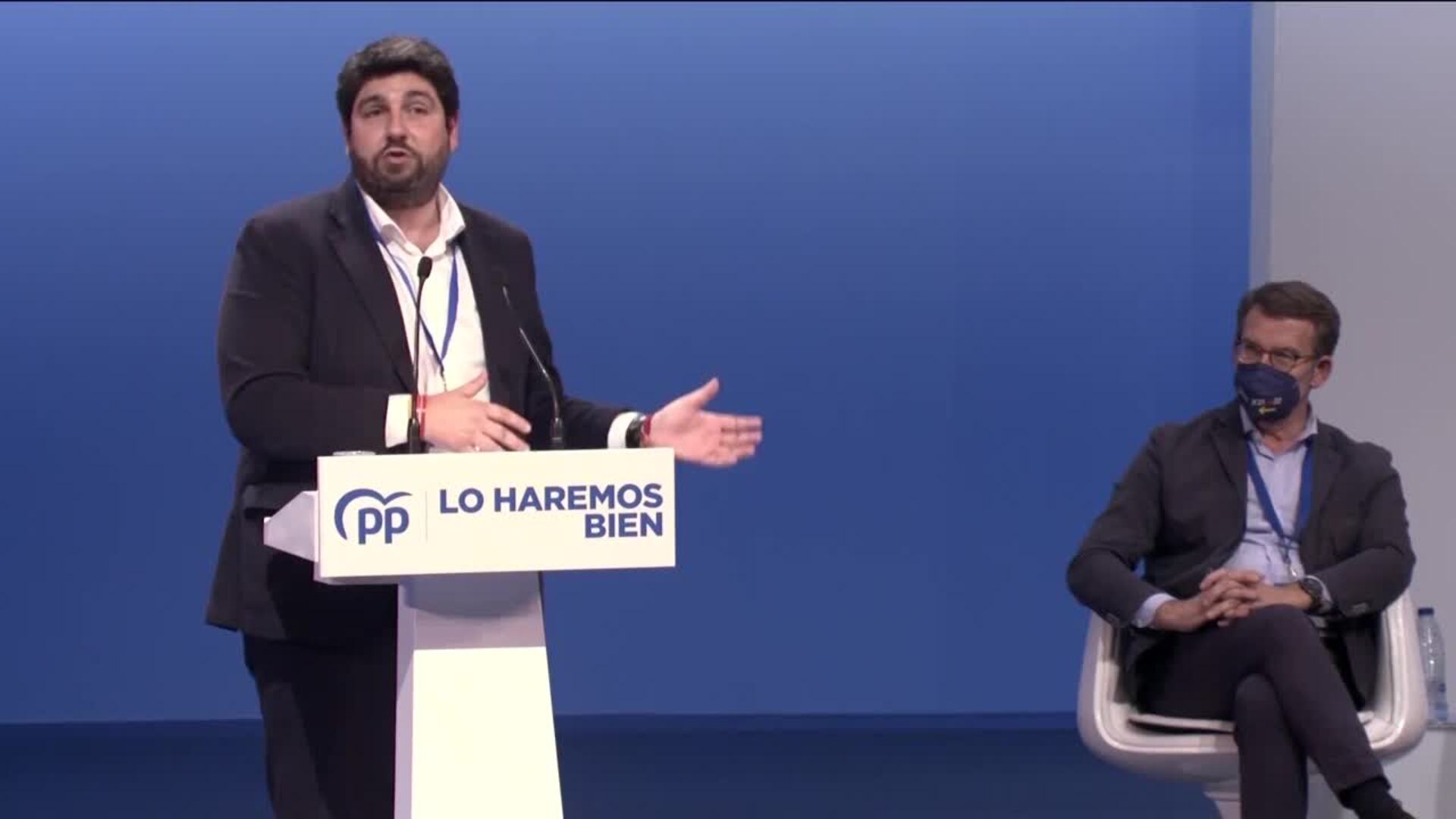 López Miras ve a PP &quot;preparado&quot; para derrotar política &quot;inmadura&quot; de la izquierda