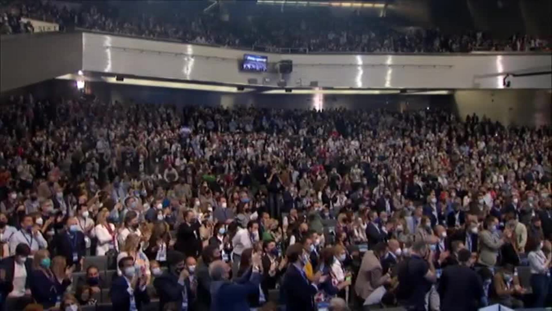 Feijóo es elegido presidente del PP con el 98,35 % de los votos