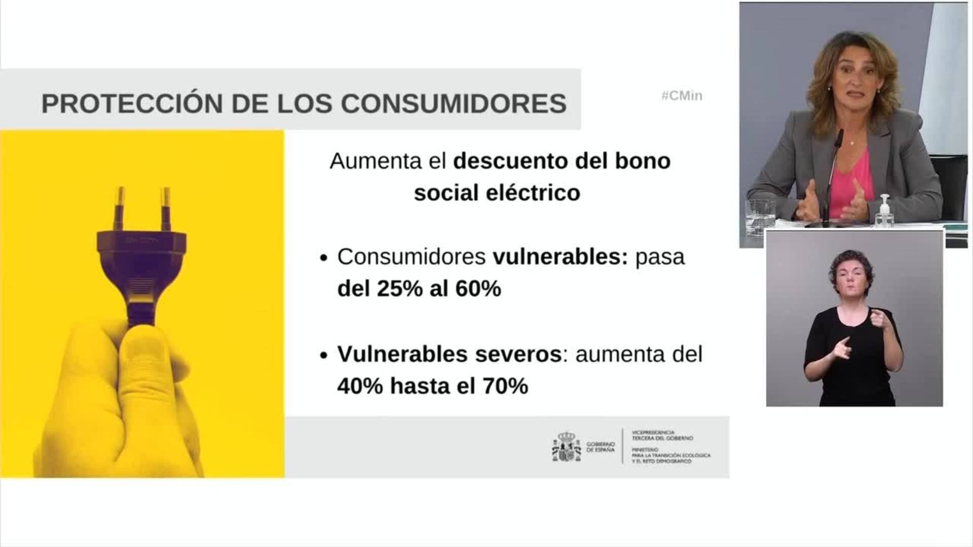 Gobierno aprueba un cheque de 90 euros para la calefacción de consumidores vulnerables