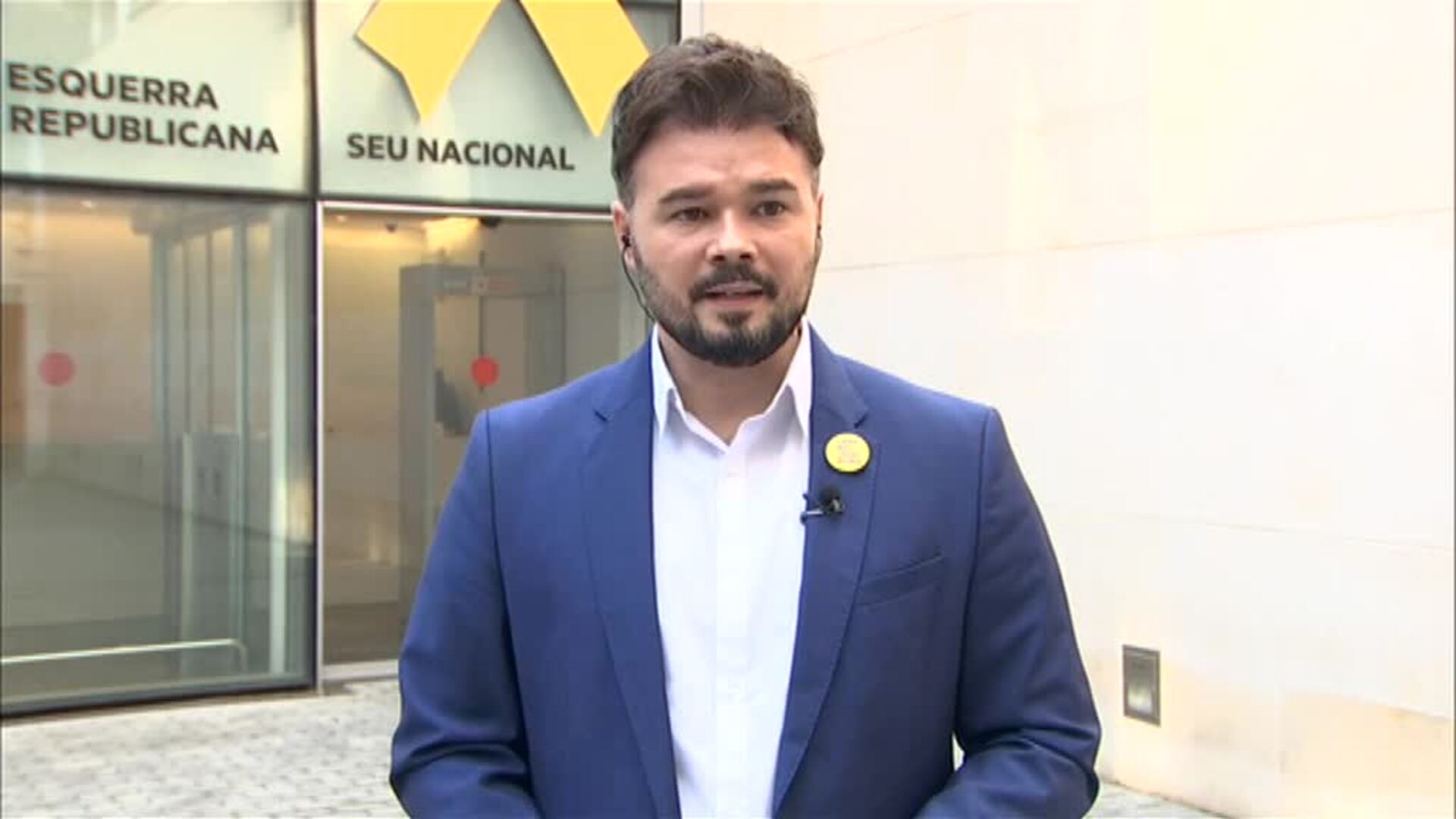 Gabriel Rufián: &quot;Twitter es la escupidera de la barra de un bar&quot;