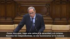 La propuesta de Torra abre una grieta con JpC y ERC: le piden explicaciones por sus decisiones «unilaterales»