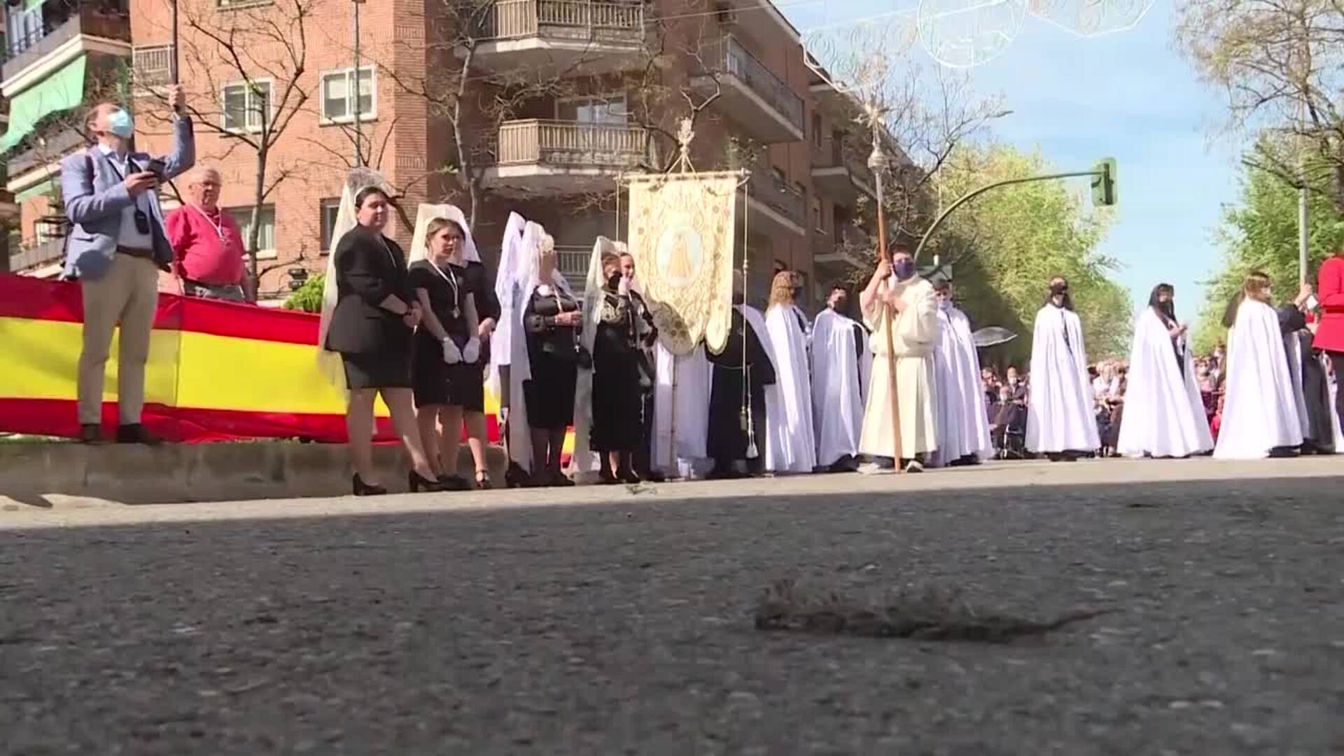 Móstoles celebra la procesión del Encuentro declarada Bien de Interés Regional