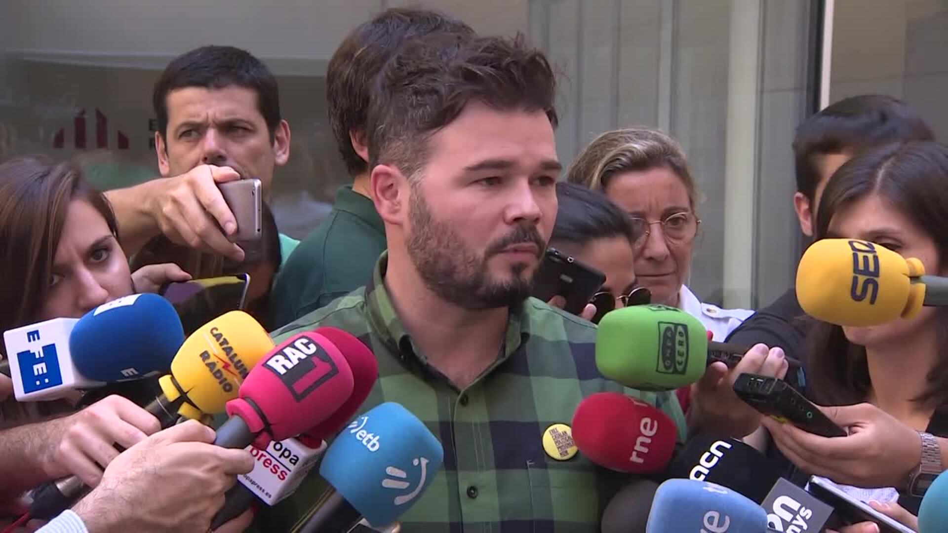 ERC mantiene la incógnita sobre el sentido del voto en la investidura