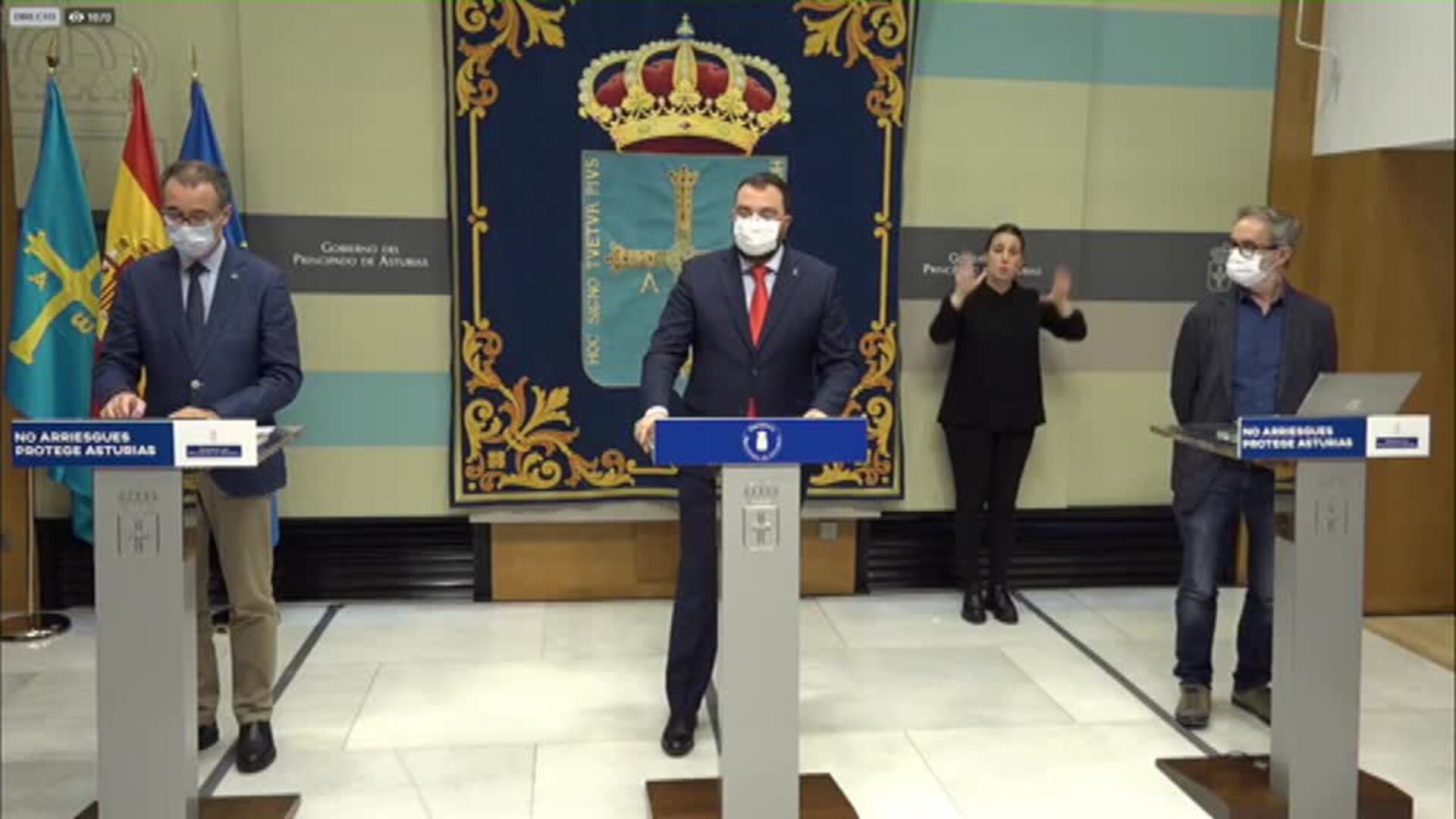 Asturias ordena el cierre perimetral de la comunidad para no salir ni entrar desde otras regiones