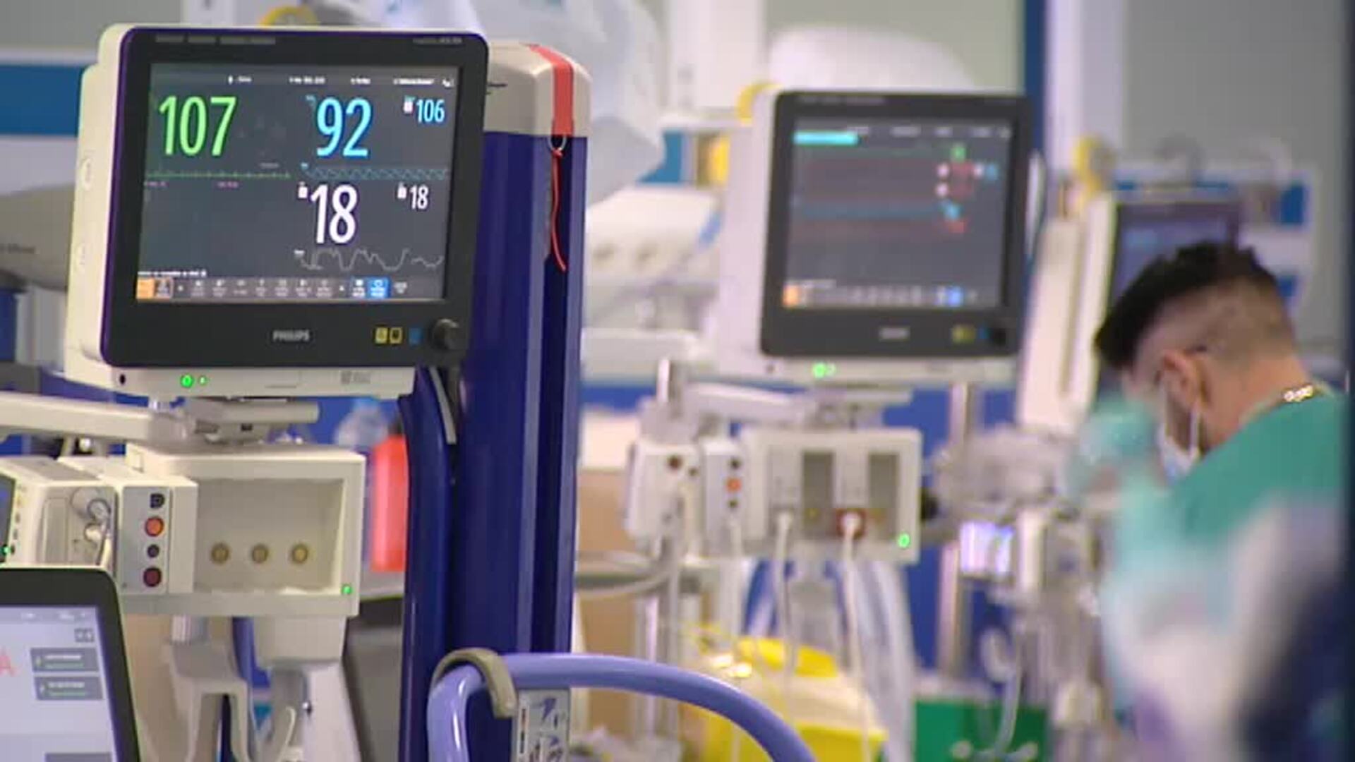 Casi 500 personas de entre 20 y 29 años han ingresado en las UCI por COVID-19