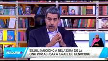 Maduro considera valiente a la relatora de la ONU para Palestina sancionada por EE.UU.