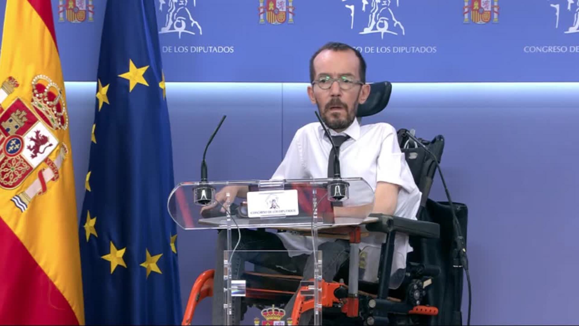 Echenique pide proteger &quot;la dignidad&quot; de inmigrantes en Ceuta