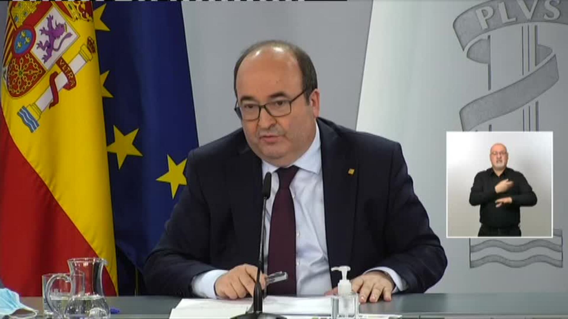 Iceta: &quot;La unidad de España sólo ha estado en peligro cuando ha gobernado el PP&quot;