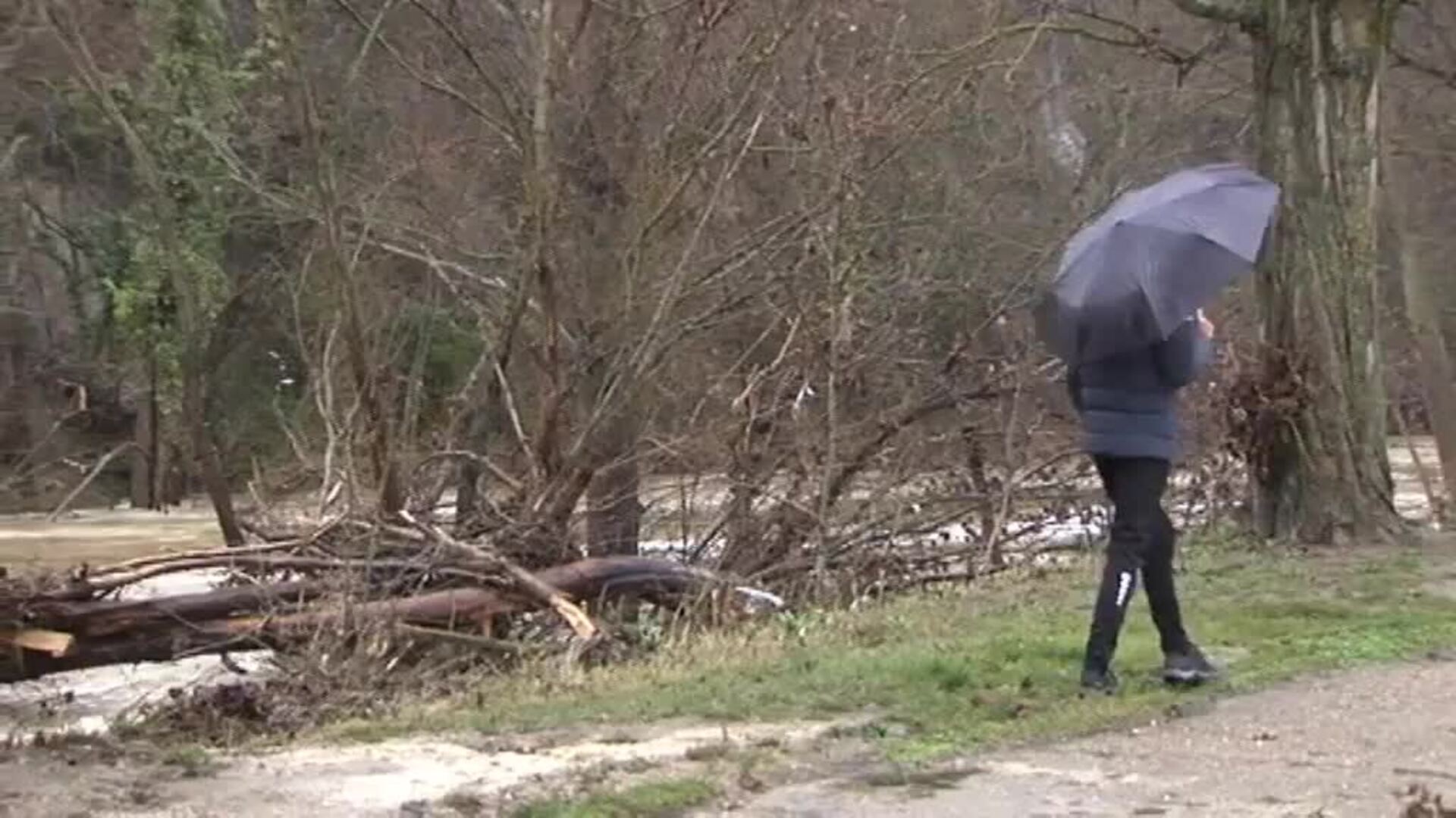 Los ríos en Navarra, en alerta amarilla por las crecidas de las últimas horas