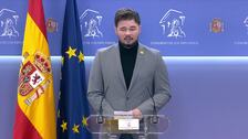 Rufián evita condenar la violencia contra Vox en Cataluña