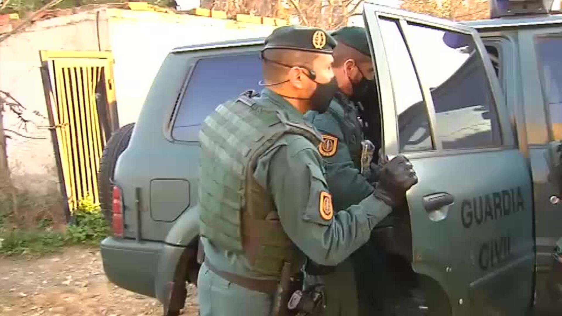 &#039;El Melillero&#039; durante el registro: &quot;Yo no he hecho nada, yo no fui&quot;