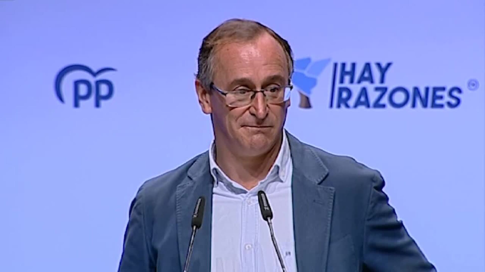 Alonso defiende la foralidad como &quot;punto de encuentro&quot;