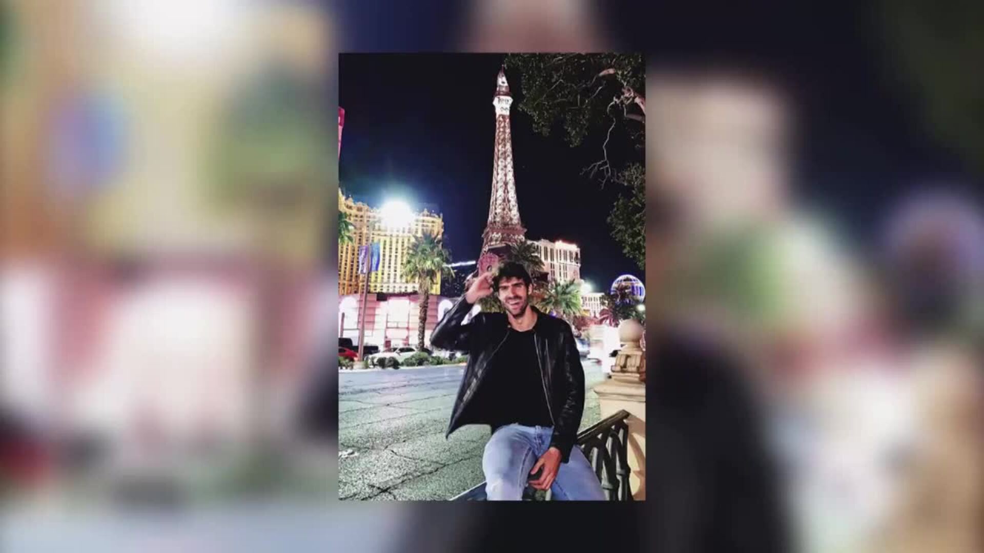 Juan Betancourt y Andrea Duro visitan Las Vegas