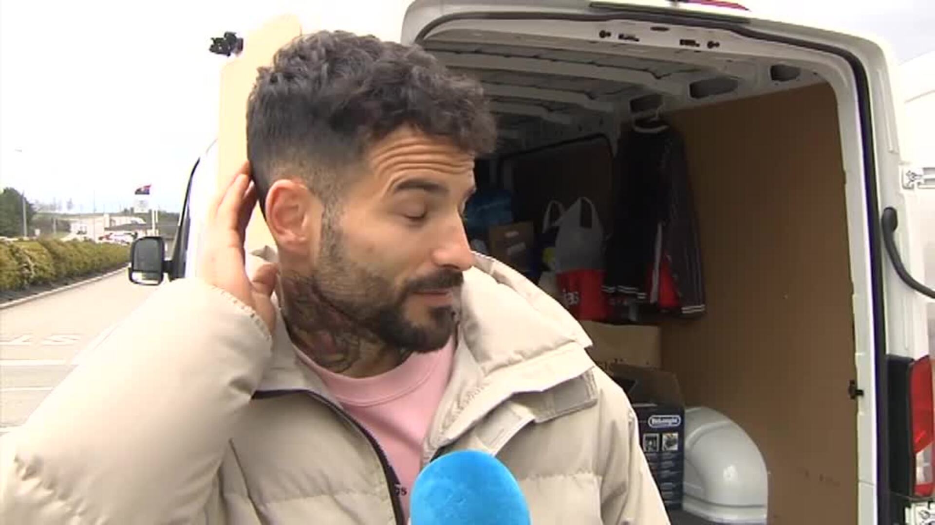 El futbolista Rubén García llevará ayuda para las víctimas de la guerra en Ucrania