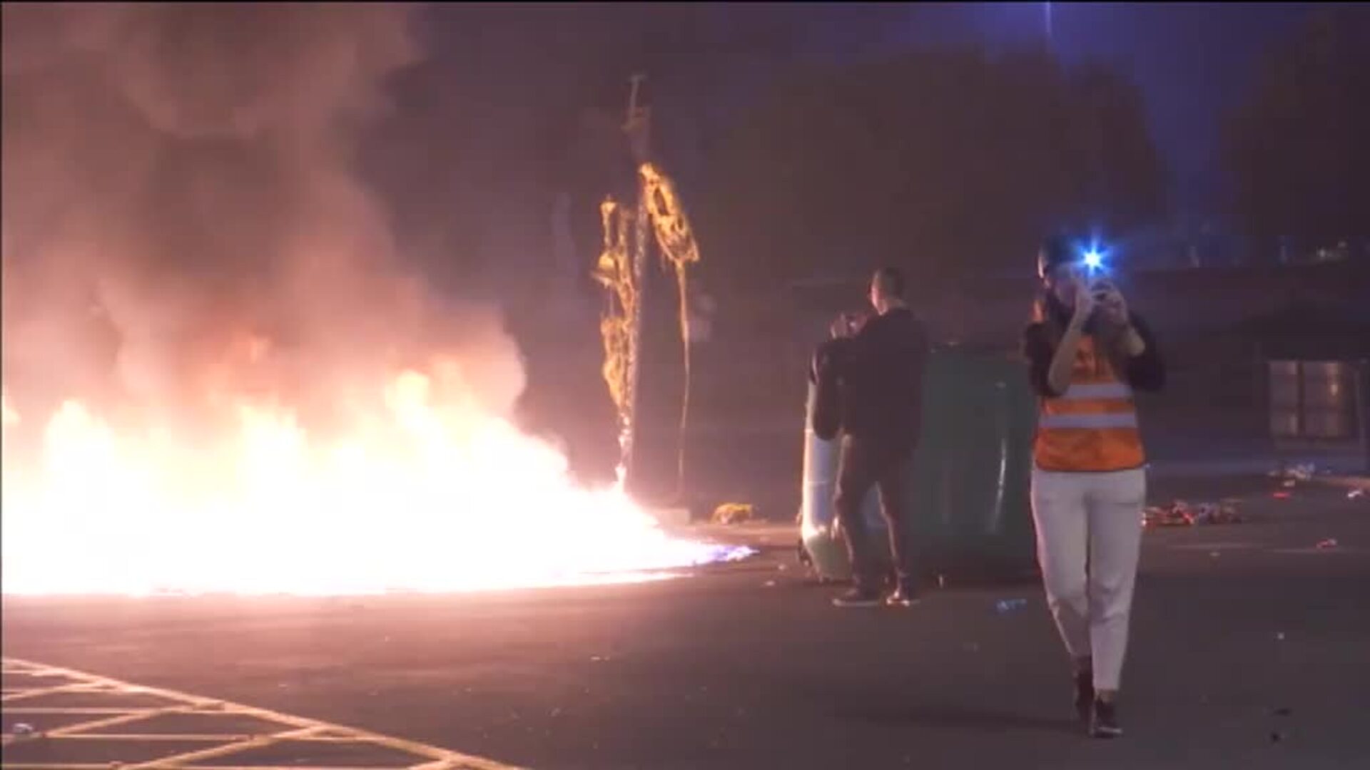 Viernes negro por la violencia de radicales independentistas en Barcelona