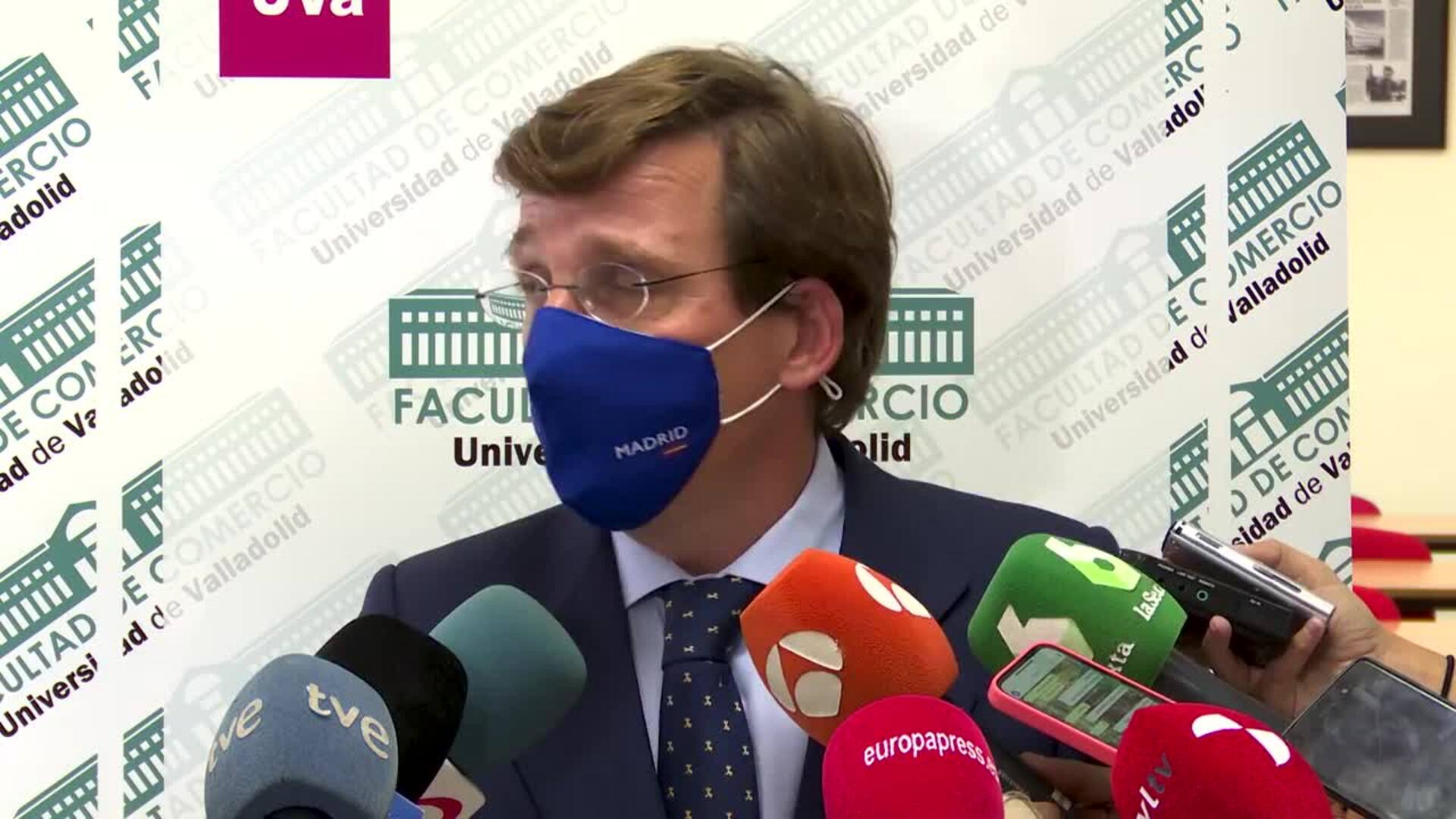 Almeida califica de &quot;lamentable&quot; el botellón de Ciudad Universitaria