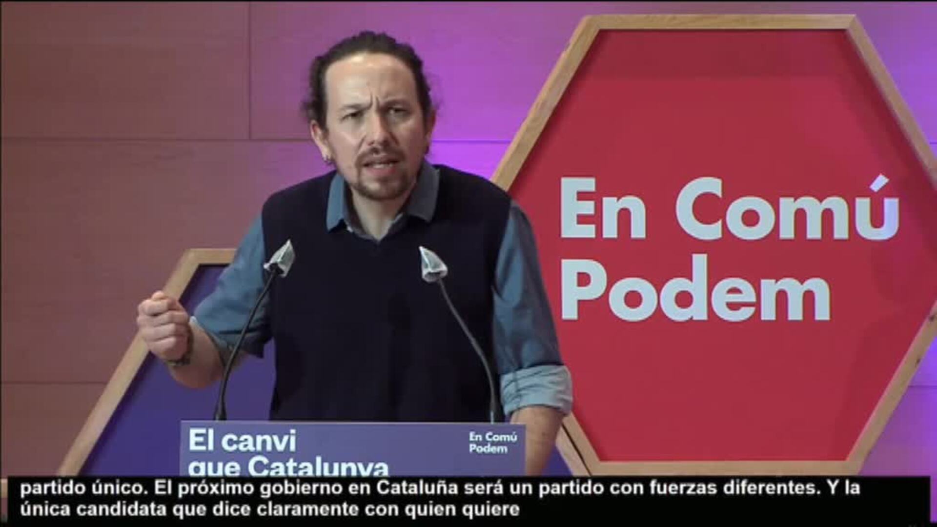 Iglesias: &quot;Todo el mundo sabe que se acabaron los gobiernos de partido único&quot;
