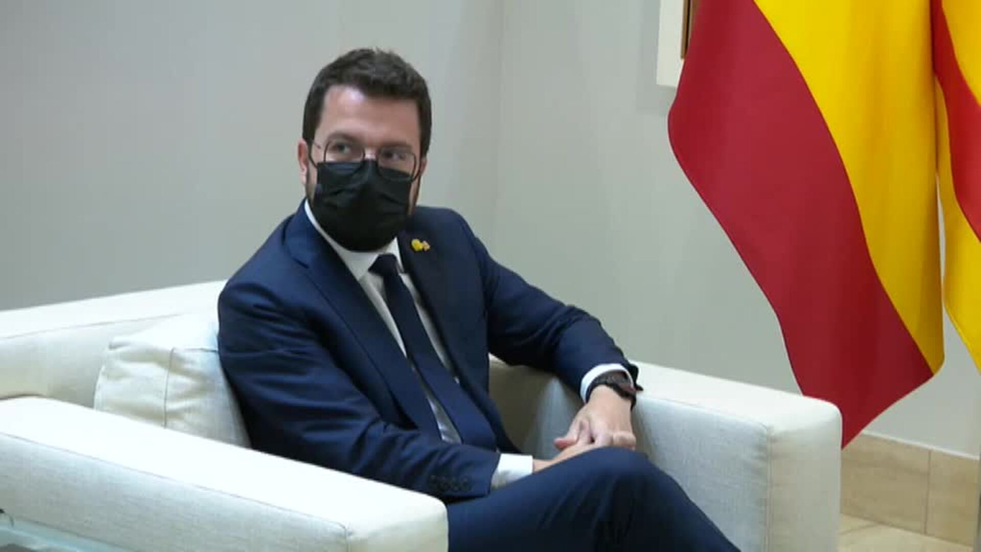 Sánchez recibe a Aragonés en Moncloa