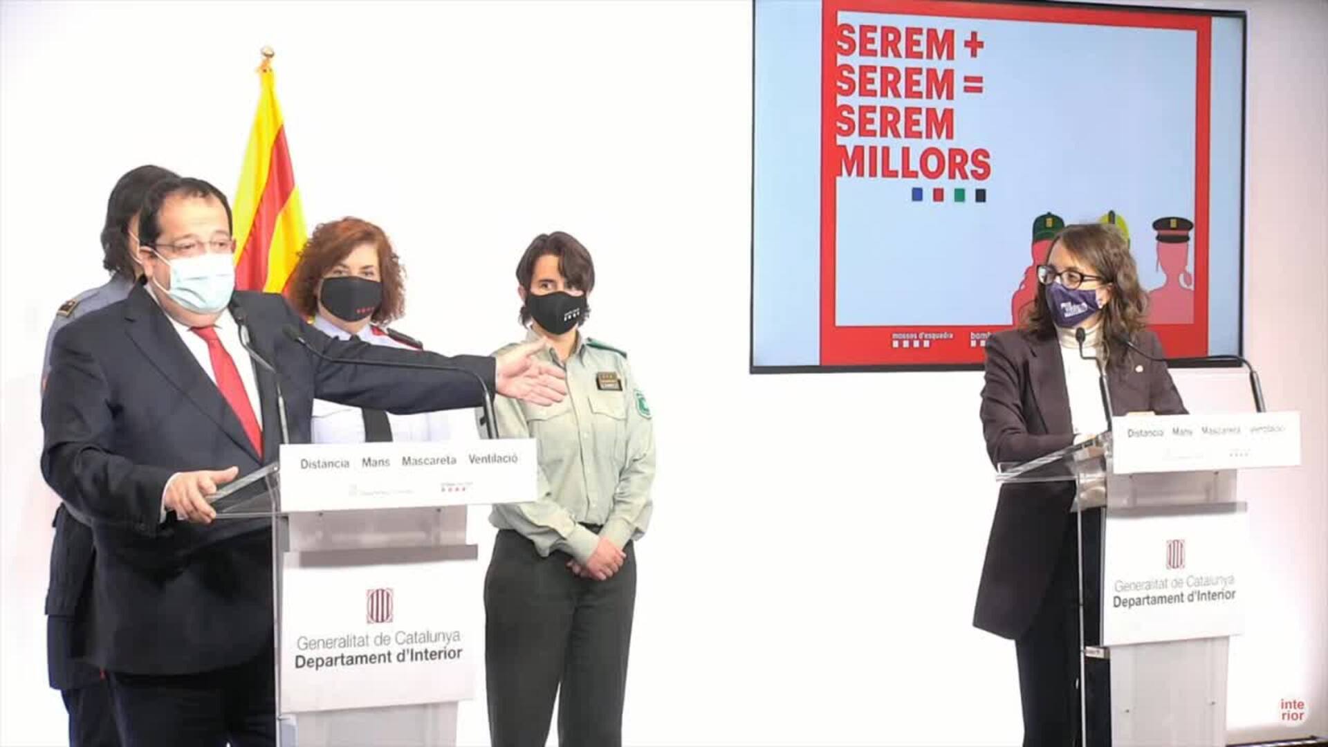 Elena defiende que elegir la dirección de Mossos es su competencia: &quot;Cambiar no es purgar&quot;