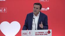 Gallardo rechaza acuerdo de financiación de Cataluña y pide una posición común en el PSOE