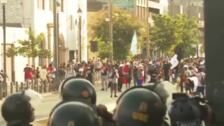 Boluarte defiende la «conducta inmaculada» de la Policía durante las protestas en Perú