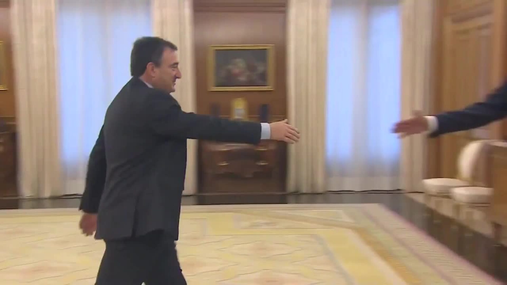 El Rey Felipe VI recibe a Aitor Esteban