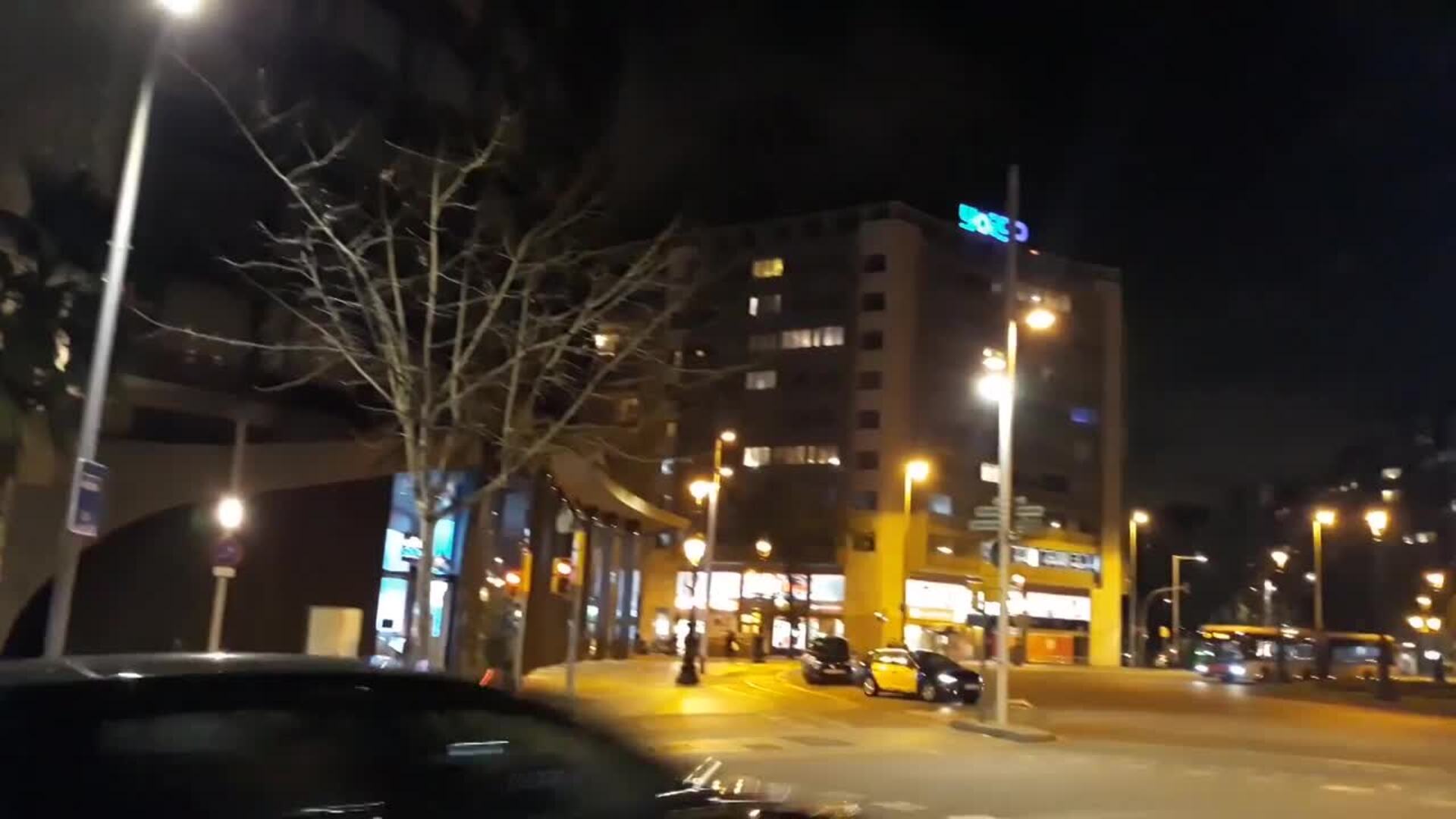 Barcelona minimiza el tráfico nocturno