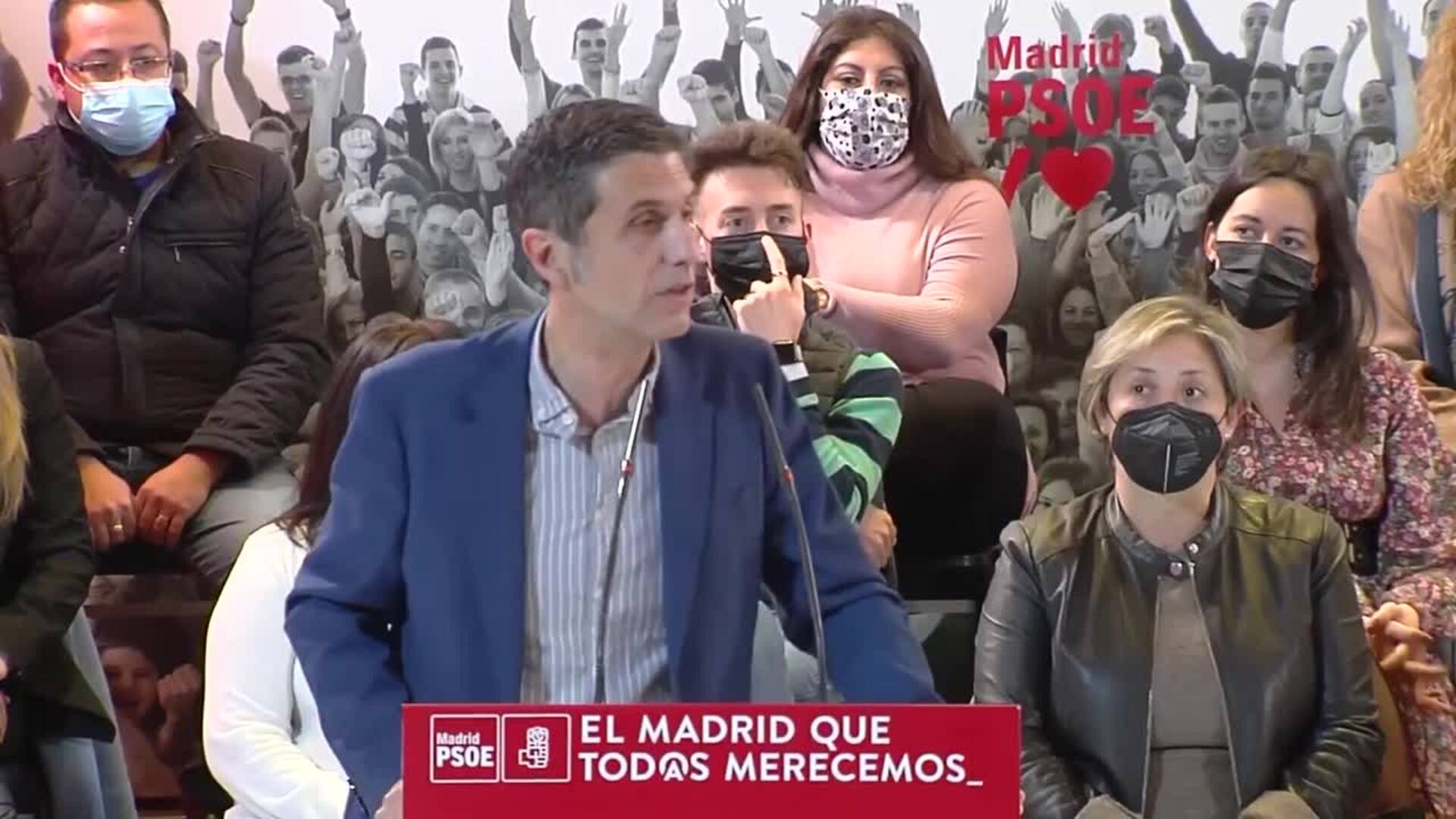 Alcalde de Alcalá de Henares pide la dimisión de Ayuso por &quot;ética y moral&quot;