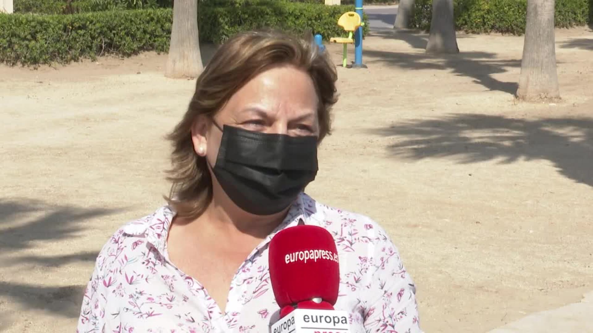 Primer día de obligatoriedad por ley del uso de mascarilla en playas