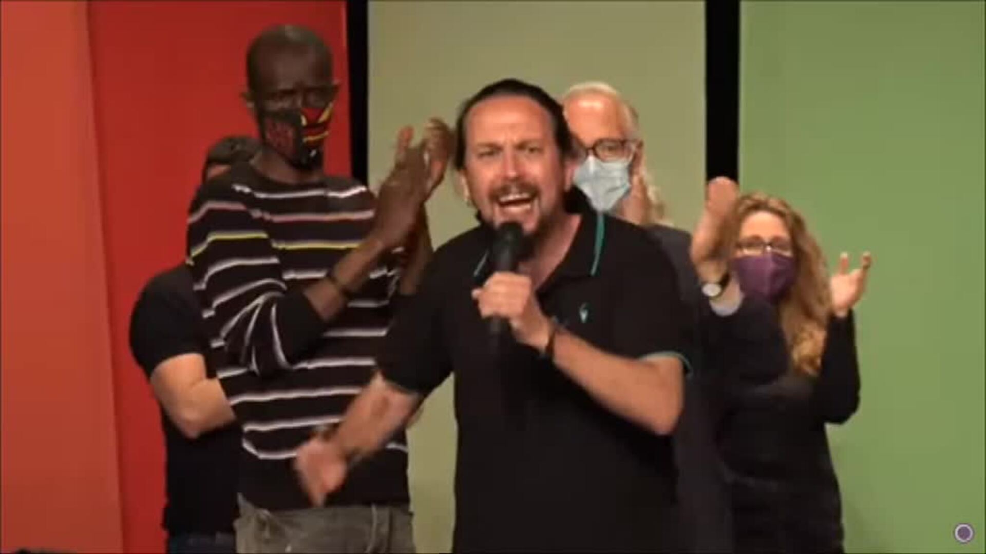 Iglesias pide el voto para el 4M para &quot;mandar a los fascistas a la oposición&quot;