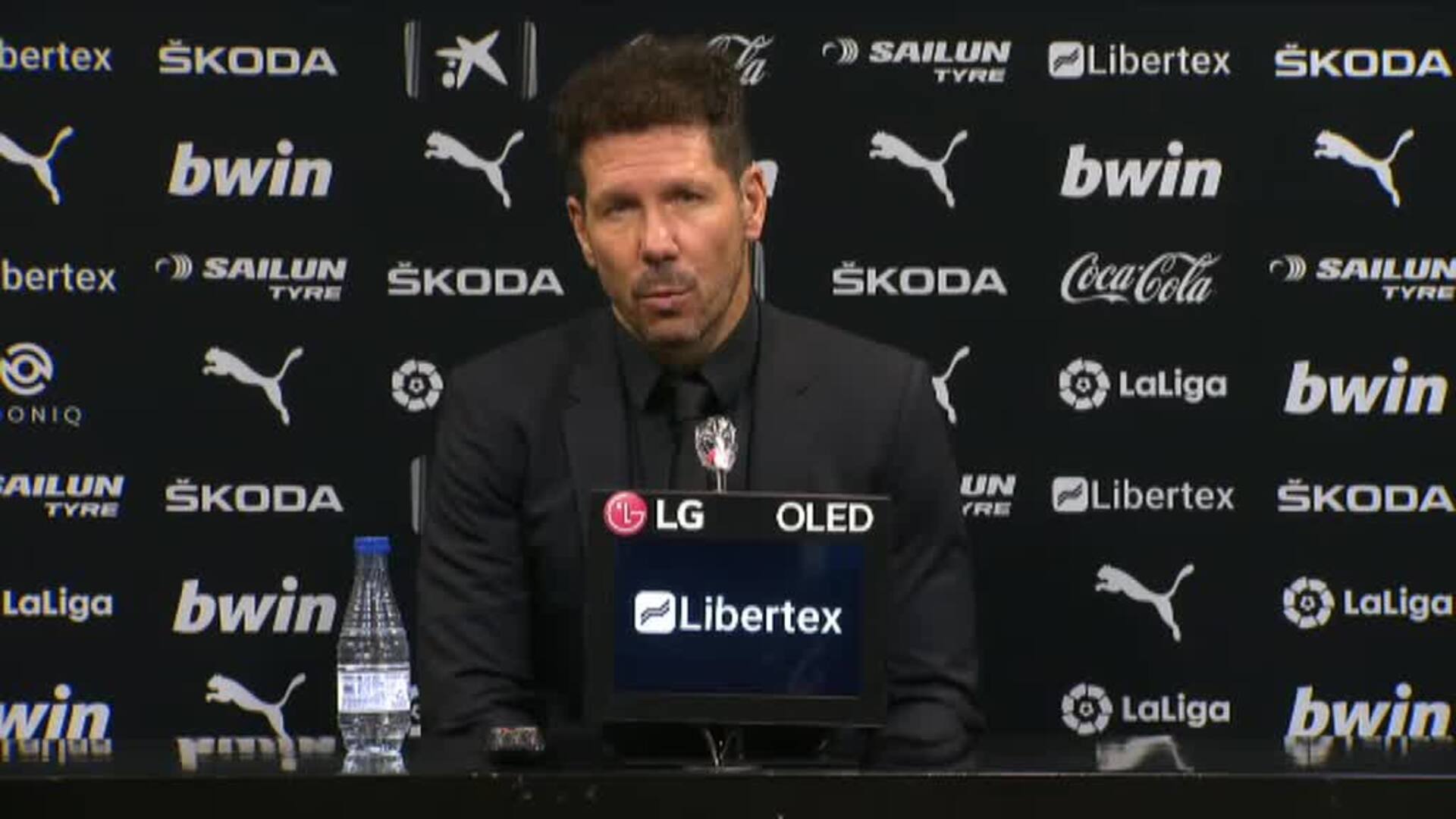Simeone: &quot;La figura del equipo rival fue el portero y eso habla muy bien de nosotros&quot;