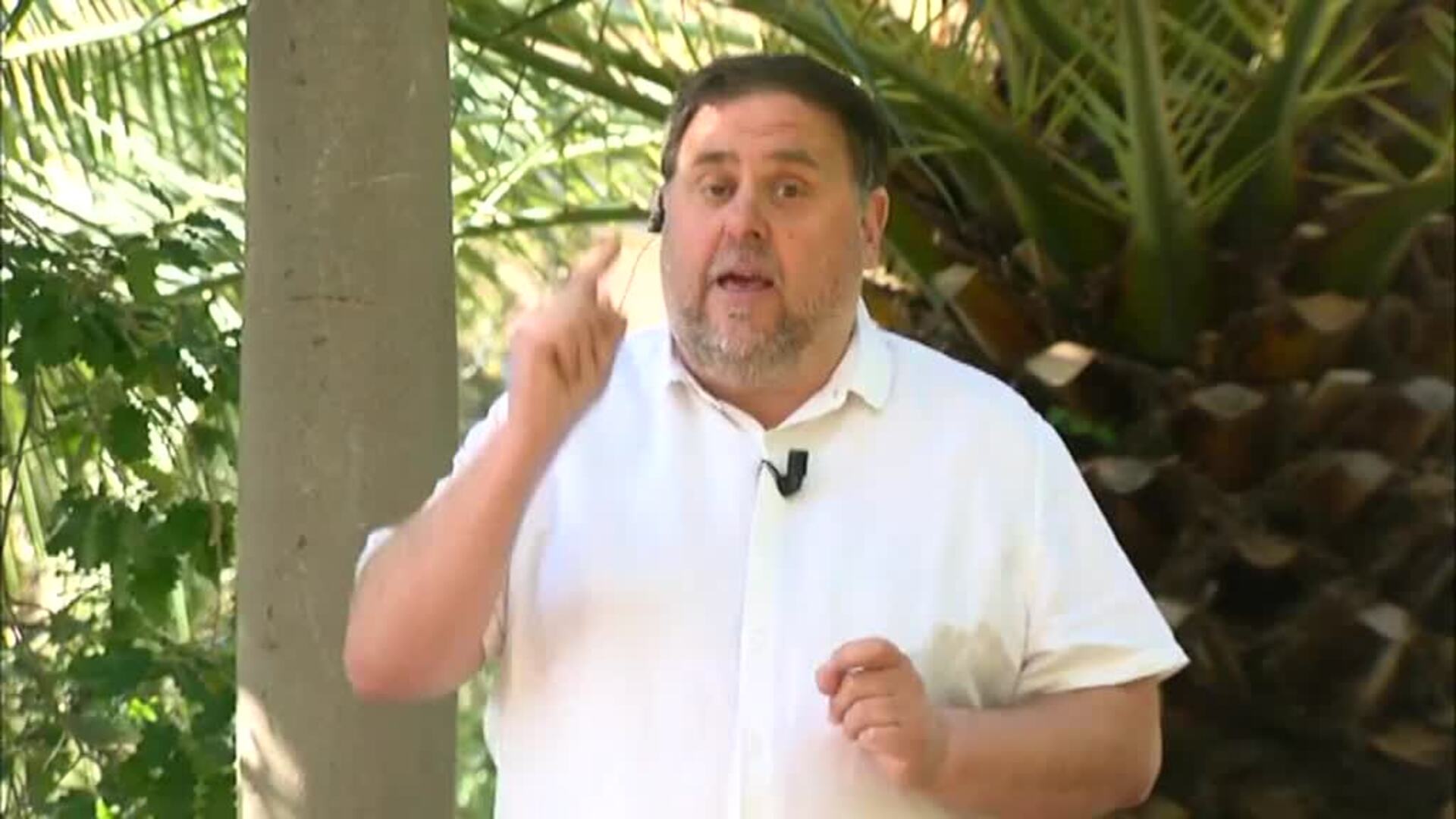 Junqueras califica de &quot;insuficientes&quot; las aclaraciones de Robles sobre el espionaje