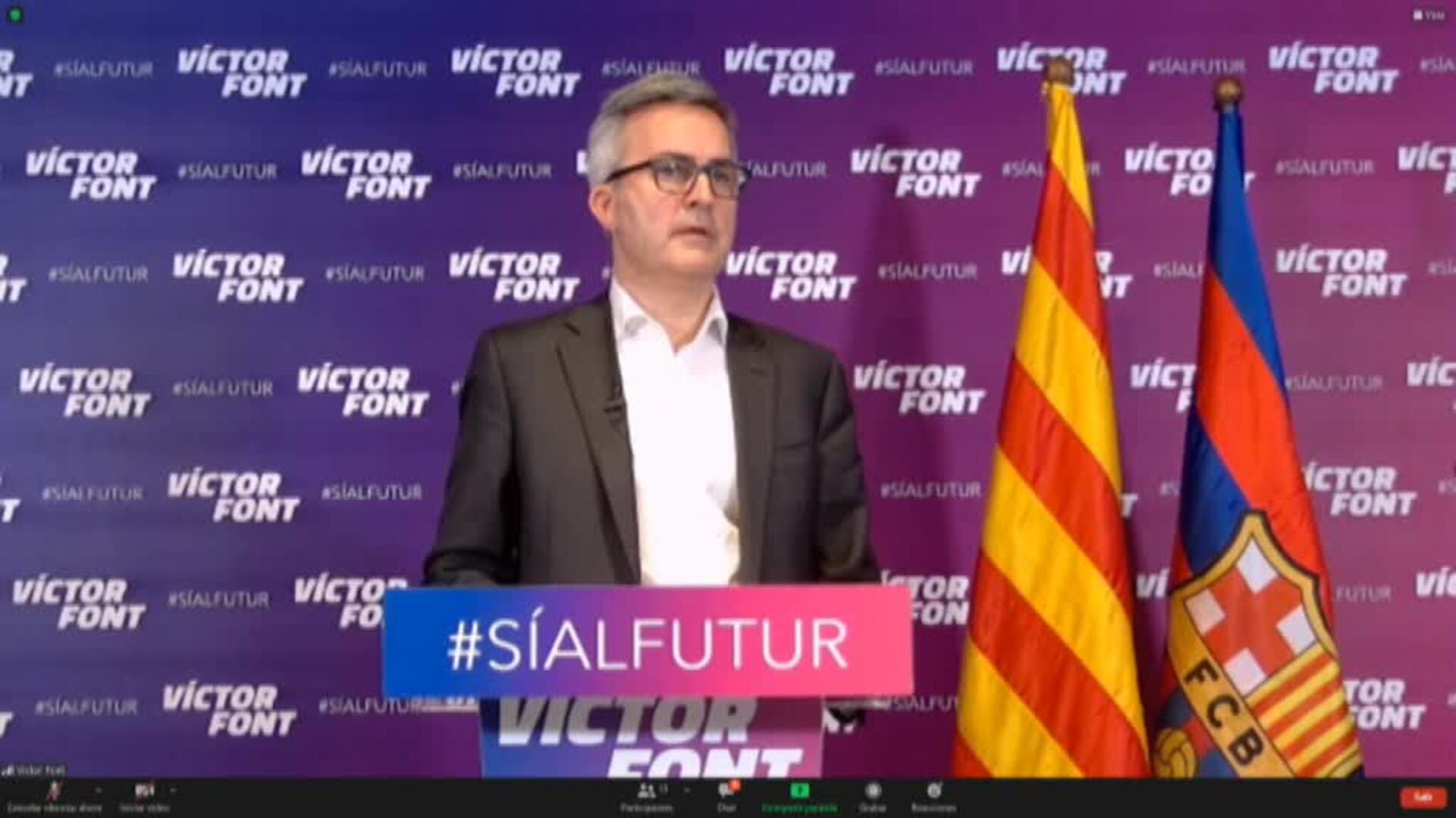 Font ataca a Laporta: &quot;Nos hemos &#039;florentinizado&#039;. Aquí o hablas del siguiente galáctico o parece que no hay equipo&quot;