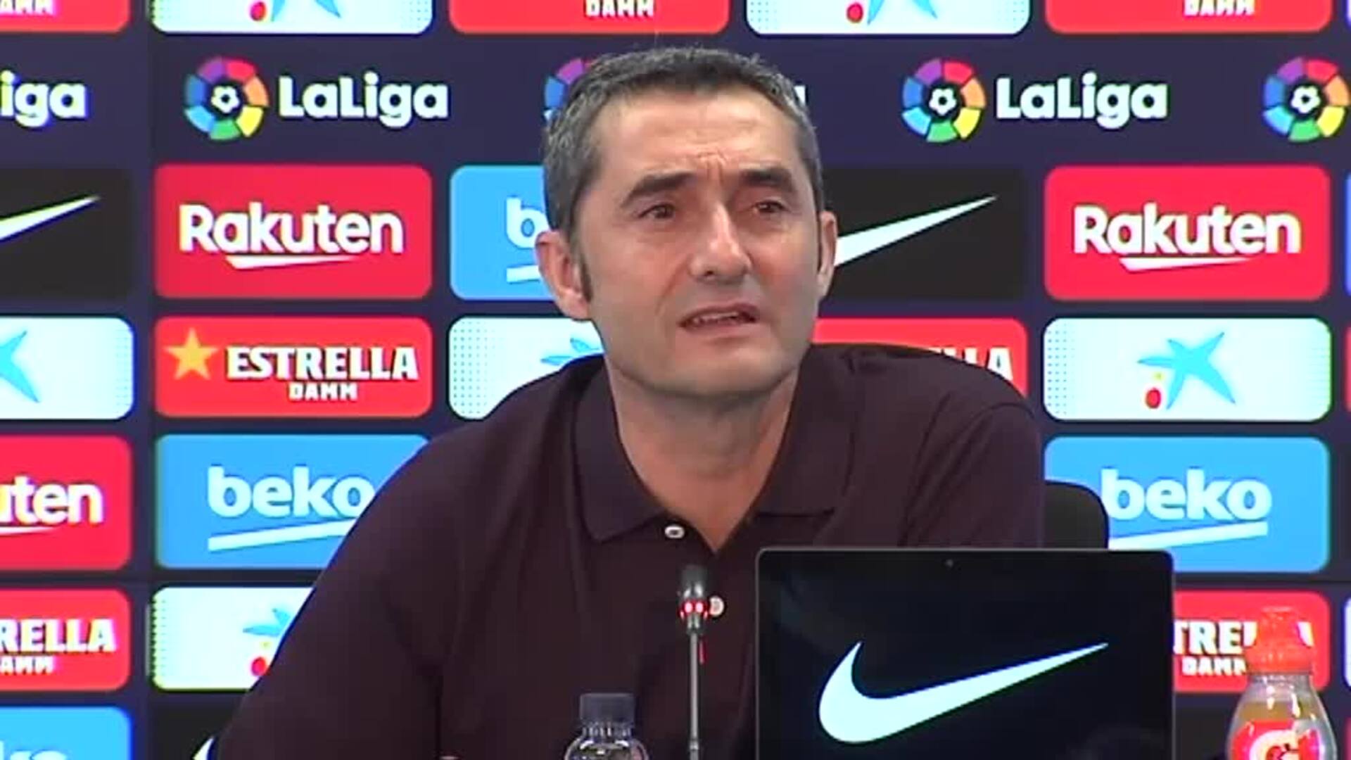 Valverde cree que se enfrentarán a un Granada &quot;en la cresta de la ola&quot;
