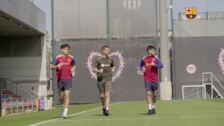 El Barça se entrena pensando en el Madrid, tras el batacazo del PSG