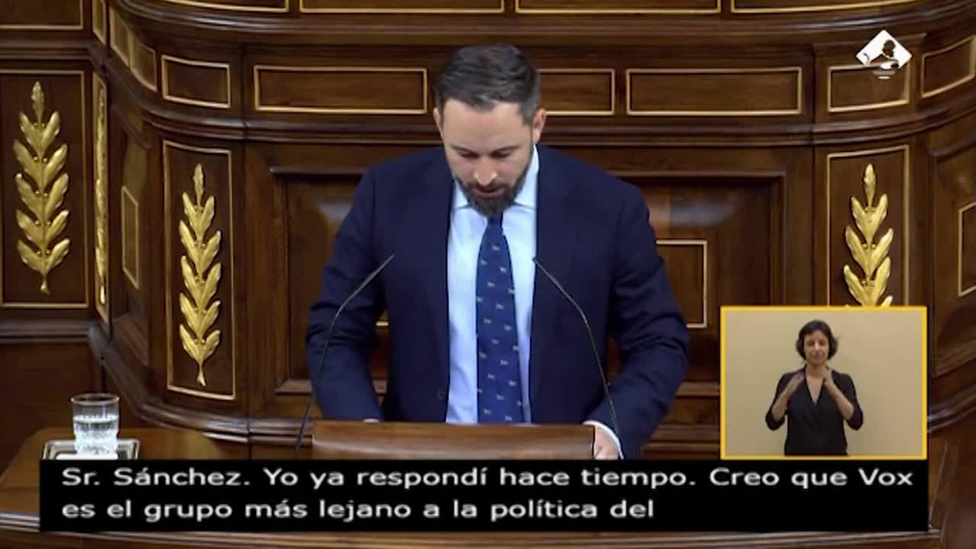 Vox rechaza un Gobierno del PSOE con &quot;golpistas, comunistas y chavistas&quot;