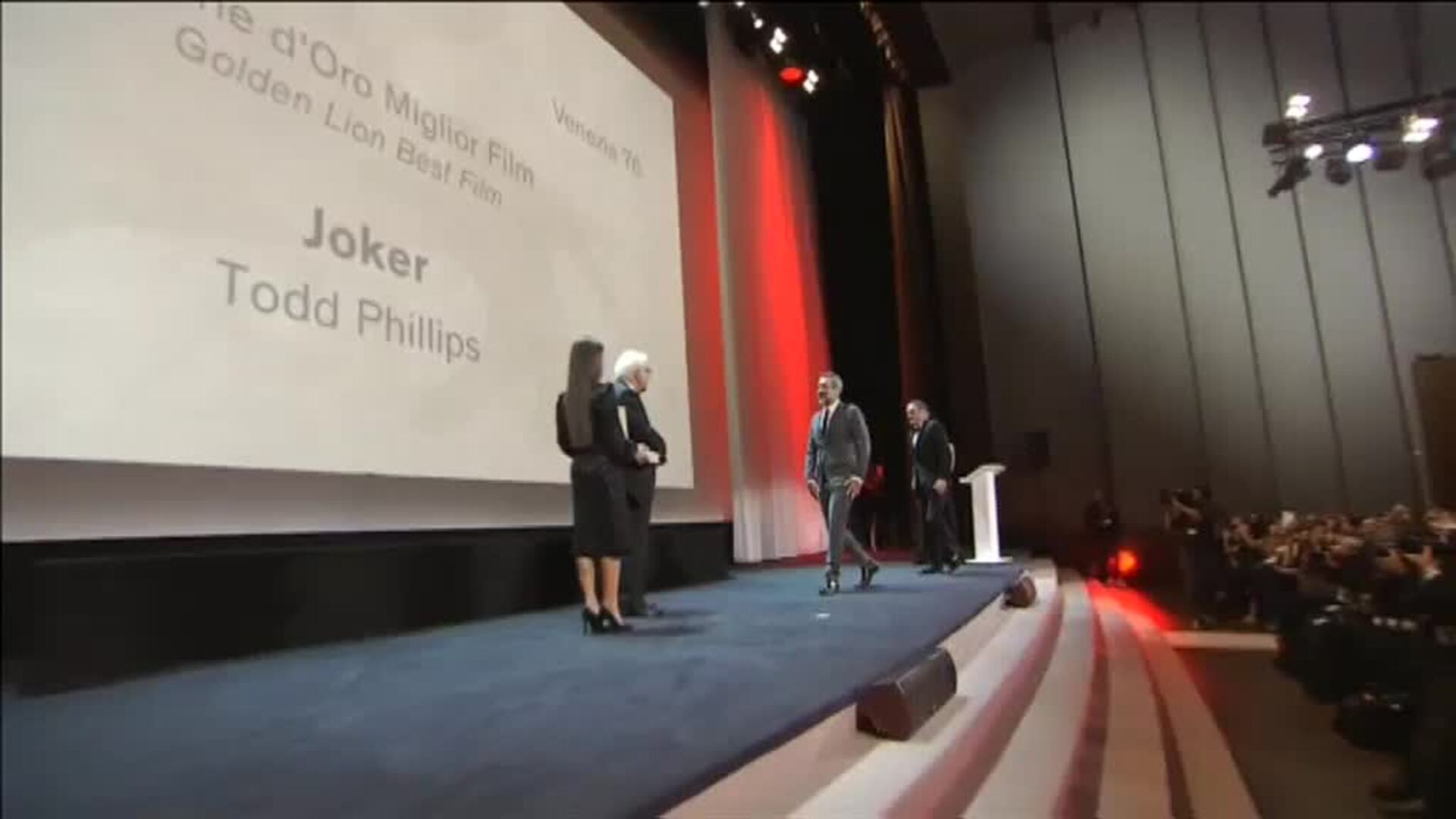 La película &#039;Joker&#039; conquista el León de Oro del Festival de Venecia